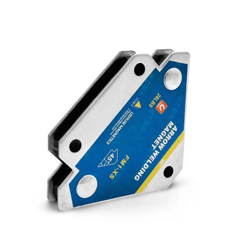 Badass 90 Degree Magnetic Welding Positioner Jig With Vertical Glue Press Clamps Top Shelf Right Angle Fixed Magnet Tool for quick precision metalwork.