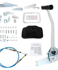 Detent Shifter Assembly For 3 And 4 Speed Transmissions Street Tested Gear Shifts For GM TH200 TH250 with components shown