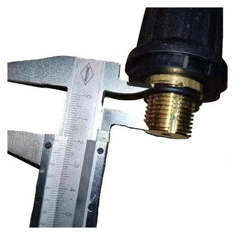 Brass Safety Valve For Heavy Duty Pressure Washer, No Slip Washer Design Keeps It Tight And Vibration Resistant, Compatible With SC1 SC2 SC3 SC4 SC5 SG4-4, brass threaded fitting measured with caliper