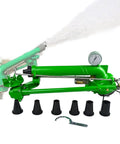 Impact Sprinkler With Pressure Gauge, 360 Degree Slow Rotation, Large Area Watering Sprinkler Gun For Farm Irrigation