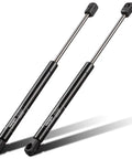 13 Inch Gas Shock Strut Lift Support for Truck Camper Shell Rear Window and Canopy, 65 Lb Per Strut, 2 Pack, black metal