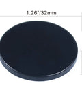 Round neodymium disc magnet with epoxy coating, 1.26 in diameter, 0.125 in thick, front view