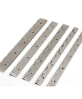 Heavy Duty 304 Stainless Steel Piano Hinge For Cabinets And Furniture, Multiple Inch Size Options To Fit Any Frame, Corrosion Resistant