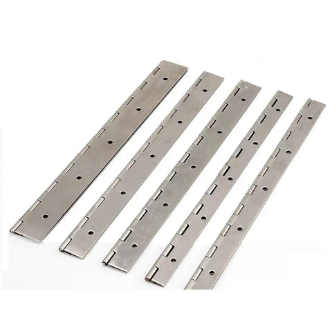 Heavy Duty 304 Stainless Steel Piano Hinge For Cabinets And Furniture, Multiple Inch Size Options To Fit Any Frame, Corrosion Resistant