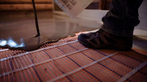 Keep Your Floors Toasty With This Electric Underfloor Heating Mat For Tile, Stone, Wood And Laminate 10 Sq Ft, 2 By 5 Feet, 120V