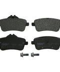 Mercedes Benz GLE 350 Front And Rear Disc Brake Pad Set Premium Ceramic for Smooth Quiet Braking with five shim layers