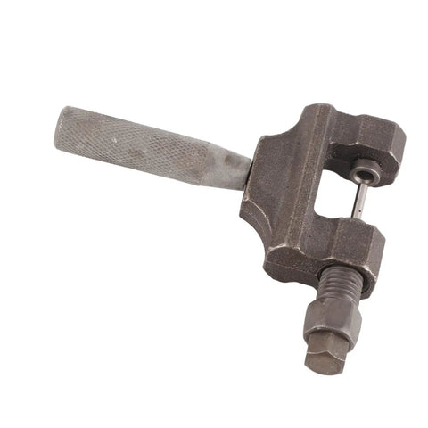 Universal Chain Breaker Tool for 420 to 530 Roller Chains, heavy-duty steel, shown with breaker head and handle detail.