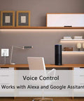 Smart Plug 4 Pack WiFi Outlet Compatible With Alexa And Google Home No Hub Required Hands Free Voice Control App Remote Control