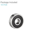 Deep Groove Ball Bearing 626-2RS 6mm ID By 19mm OD By 6mm Thick Carbon Steel Double Sealed Bearings For Motors Sk8boards Roller Wheels