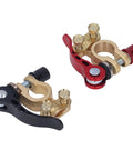 2 Pack Car Battery Terminal Clamps For Quick Disconnect And Release Positive Negative Power Terminals And Ends Heavy Duty No Fuss
