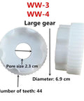 Kids Ride On Toy Car 390 Gearbox Gear Set WW-3 WW-4 large gear 44T, 2.3 cm pore size, 6.9 cm diameter