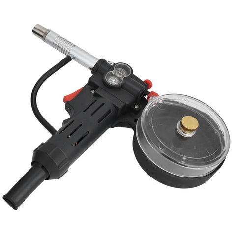 200A Aluminum Spool Gun for MIG Welding, Fast Aluminum Wire Feeding, and Auto Sheet Metal Repair with Transparent Reel