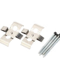 Upgrade Your Ride With This Front Brake Pad Pin Installation Kit For The Peugeot 406 Years 1997 Through 2004. This Complete Metal Hardware Set Includes Essential Clips And Pins To Ensure A Direct Fit Replacement That Fixes Worn Disc Brake Caliper Issues.
