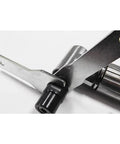 Solid Right Angle Air Die Grinder close-up detail showing tough assembly with metal and plastic parts for durability.