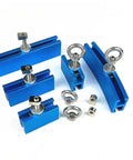 Car Dent Puller Kit Aluminum Alloy For Sheet Metal Repair, Easy Operation, Lightweight Yet Durable Repair Tool For Minor Car Dings, Reusable Auto Body Repair Set, blue aluminum clamps set