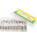 Pro Grade Durable Stainless Steel Watch Band Link Cotter Pins Kit, 300 Pcs Assortment For Watch Repair, 8mm To 27mm Sizes in box