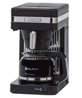 Speed Brew Elite 10 Cup Coffee Maker With Internal Stainless Steel 70 Oz Hot Water Tank Quick Brew Technology For Ultra Fast Mornings Easy Pour In Water Level Indicator Sleek Black Stainless Finish, front view