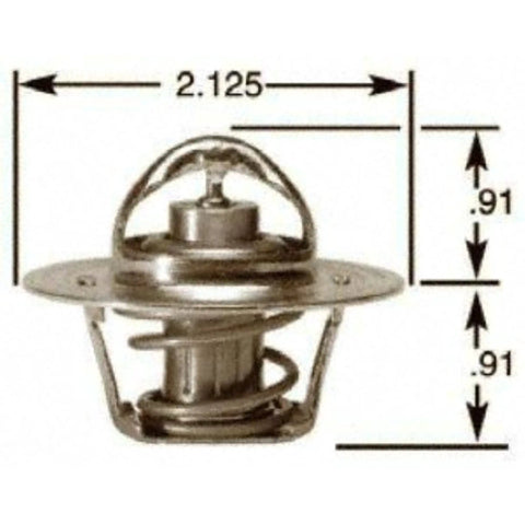 Superstat Premium Thermostat With High Venturi Design For Beast Mode Cooling at high temp with 25 percent larger piston, stainless flange