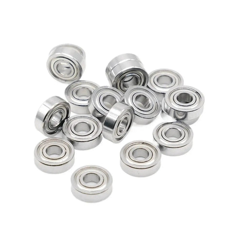 10 Pcs 695ZZ Bearings ABEC-9 For Hobby RC Cars And Trucks, TopNotch Precision Ball Bearings 5x13x4 mm, metal casing