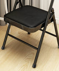 Tough As Nails Black PVC Rubber Furniture Leg Sleeves, Pack Of 16, snugly fit on chair legs to prevent floor scratches.