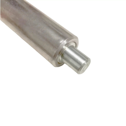 Close-up view of Heavy Duty Half Inch Steel Spring Loaded Pull Pin With Three Inch Extended Welded Barrel and Grippy T Lever.