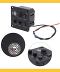 All In One Acoustic Guitar Preamp With Volume Bass And Treble Tone Controls Phase Switch And LED Tuner Easy Plug In System