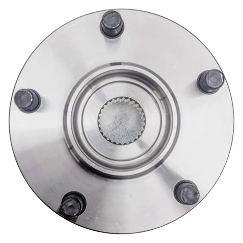 Top view of Rear Wheel Bearing Hub Assembly For Chevy Equinox 2018 To 2024 And GMC Terrain 2018 To 2024 And Cadillac CT4 2020 To 2024.