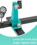 Close-up of Adjustable PCB Holder Soldering Clamp For Circuit Boards With Soldering Iron Pen Holder And 360 Degree Rotation