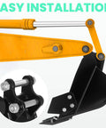 Mini Excavator Attachment With Two Pins, High Manganese Steel Tooth Bucket For Under Two Ton Machines, easy snap-on fit