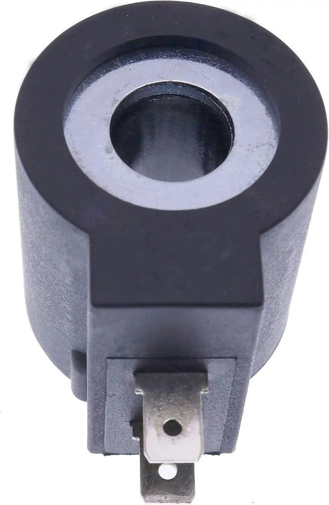 12V Solenoid Valve Coil with 2 Spade Connectors for Hydraforce Stems 08 80 88 98 One Half Inch Hole Replacement Part