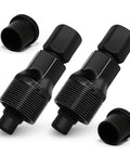 Two Pack Bike Crank Puller Tool For Square Taper And Splined Cranks Easy One Hand Crank Removal Heavy Duty Carbon Steel