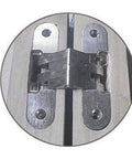 Hidden Cross Hinge For Furniture 180 Degree Concealed Stainless Steel Two Pack With Screws Invisible Cross Door Hinge Bearing Installed