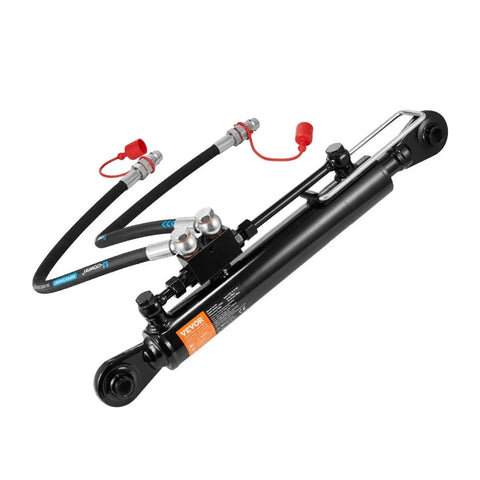 Cat 1-1 Hydraulic Top Link For Tractors, 11 Inch Stroke, Retracted Length About 20.88 Inches, Extended Length Up To 31.88 Inches, Includes Two Hydraulic Hoses