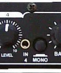Front view of MixMate 3 Mic And Source Mixer With Dual XLR Inputs And Individual Phantom Power, Four Stereo Source Inputs