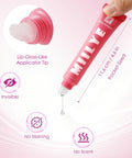 MIILYE All Day Sweat Proof Body Adhesive tube with applicator tip, 11.6cm in size for clothes with strong hold and water wash off