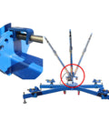 Beefed Up Auto Body Frame Puller Straightener With 10 Ton Hydraulic Power Pro Grade Car Frame Machine 7716 Lb Loading Capacity