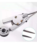 Universal Welding Fixture With Clamp Rebound Jig And Third Hand Soldering Station for jewelry making, close-up of clamp mechanism