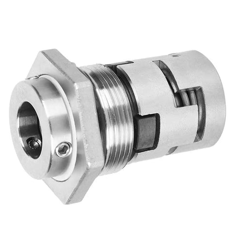 16mm Stainless Steel Vertical Multistage Mechanical Seal For Water Treatment And Seawater High Pressure High Temperature Resistant Pump Seal Replacement Tough As Nails Durable Heavy Duty Seal For Pumps, stainless steel pump seal