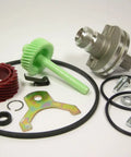 TH350 And 700R4 Speedometer Gear Kit With 17 And 34 Tooth Driven Gears And Housing For Mechanical Speedo Setup