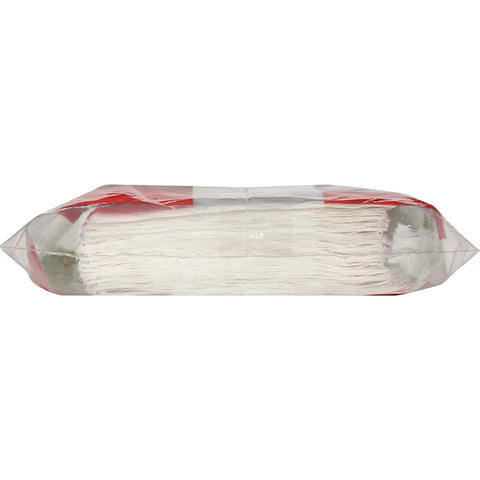 Side view of sealed pack of White Wrap Around Coffee Filters 40 Count For All Percolators With Fine Particle Paper