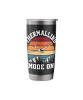 Soaring Sailplane Pilot Glider Enthusiast Stainless Steel Insulated Tumbler For Aviation Geeks And Sky Lovers Durable Travel Mug