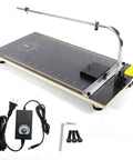 Heavy Duty Tabletop Hot Wire Foam Cutter Knockout Slicing Power For Styrofoam EPE KT Board with adjustable angle and accessories.