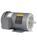 3-Phase General Purpose AC Motor, 56C Frame, TEFC Enclosure, 1/2 HP, 1140 RPM, 60Hz, 230/460V, Sealed Ball Bearing