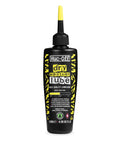 Muc-Off Bio Dry Bike Chain Lube bottle with yellow pipette tip, 50 ml wax-based lubricant