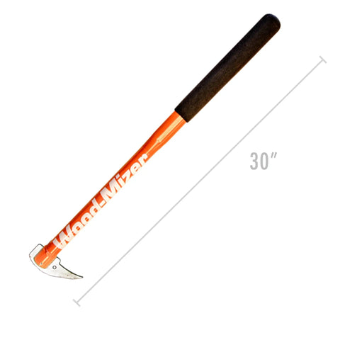 30 Inch Steel Hookaroon Built In The USA Orange Powder Coat Durable Steel Handles And Hooks With Comfortable Rubber Grip