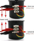 28W 220V Small AC Motor With Low Speed Reversible Permanent Magnet Synchronous Drive Gear Reduction At 10 RPM wiring guide