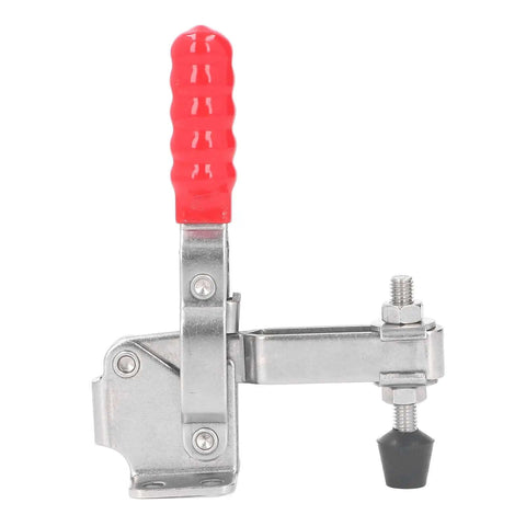 Vertical Toggle Clamp 304 Stainless Steel Beefy 500 Lb Holding Capacity GH 12130SS Easy Quick Release Hold Down For Woodworking Jigs