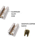 2 Pack SBR12LUU 12mm Linear Motion Slider Block With Graphite Copper Sleeve Inside For 12mm Linear Guide Rail Aluminum Case
