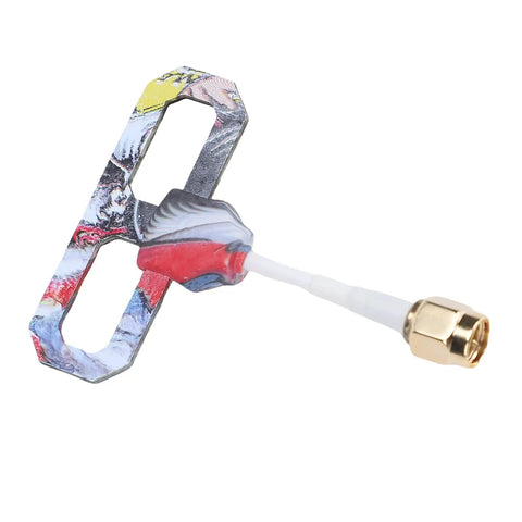 2.4G RC Antenna Directional SMA For Drones And RC Vehicles, colorful design, 4.2 dBi Gain, 3100-3500 MHz Range, gold SMA connector