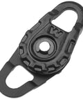 Dope Metal Pulley Winch Snatch Block RC Decoration Accessory For 1 To 10 Scale Crawlers with rugged alloy build, black color